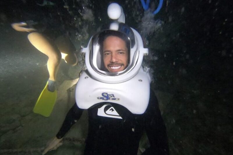 Cozumel: Sea Trek Underwater Night Dive Experience - Meeting Point