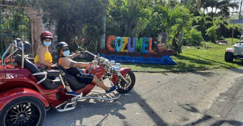 Cozumel: Trikes Tour With Tequila, Lunch and Pictures - Itinerary Highlights