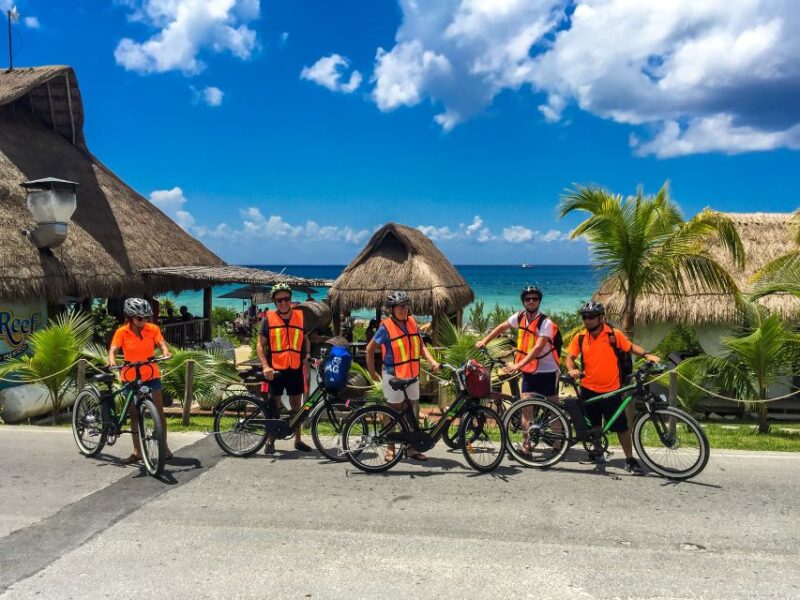 Cozumel: West Coast E-Bike and Snorkeling Tour - Tour Inclusions