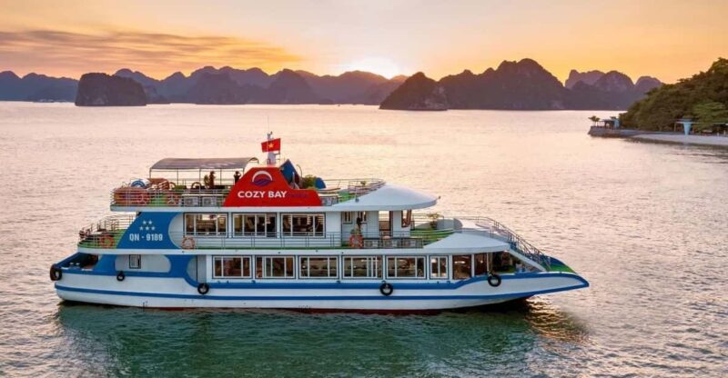 Cozy Bay 5-Star Halong Day Trip, Buffet Lunch, Cave & Island - Scenic Experiences