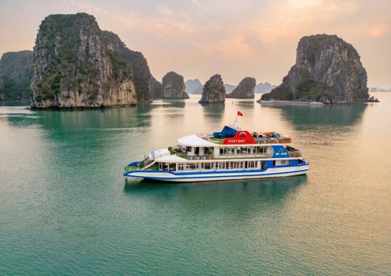 Cozy Halong - Excellent Halong Bay Day Cruise All Inclusive - Itinerary Highlights