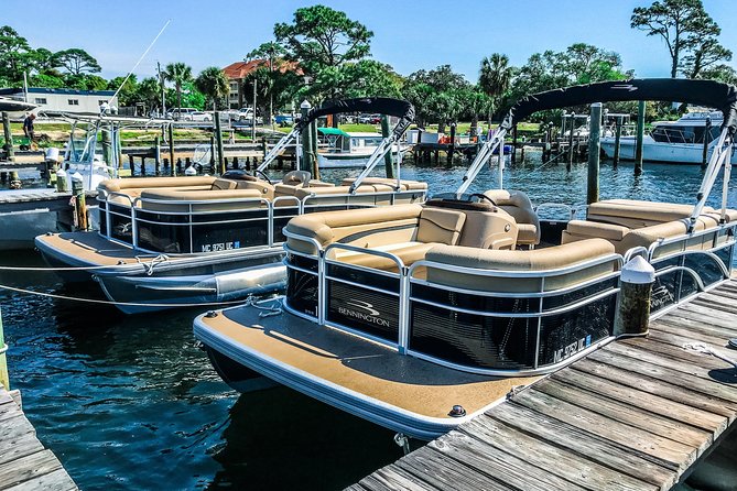 Crab Island 12 Passenger Pontoon Boat Rentals - Rental Inclusions