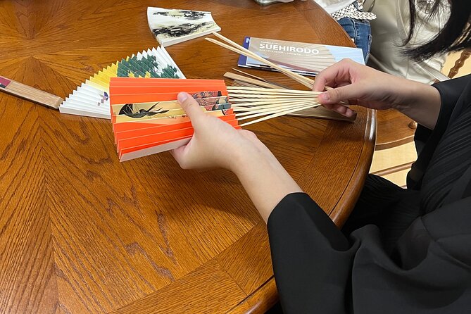 Craft Your Own Folding Fan With a Japanese Fan-Making Expert - Meet the Expert Artisan and Learn Their Craft