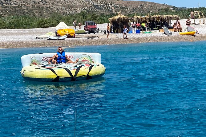 Crazy Sofa 15-Minutes Riding in Traganou Beach - Location and Accessibility