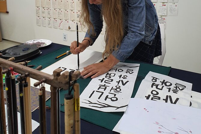 Create a Korean Calligraphy Scroll With Jeongju in Insadong Seoul - Additional Information