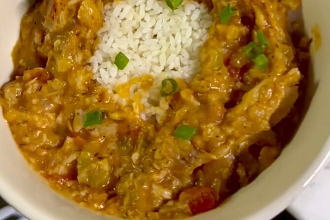 Create Creole Meal at One of a Kind Date Night Social - Main Course: Seafood Étouffée