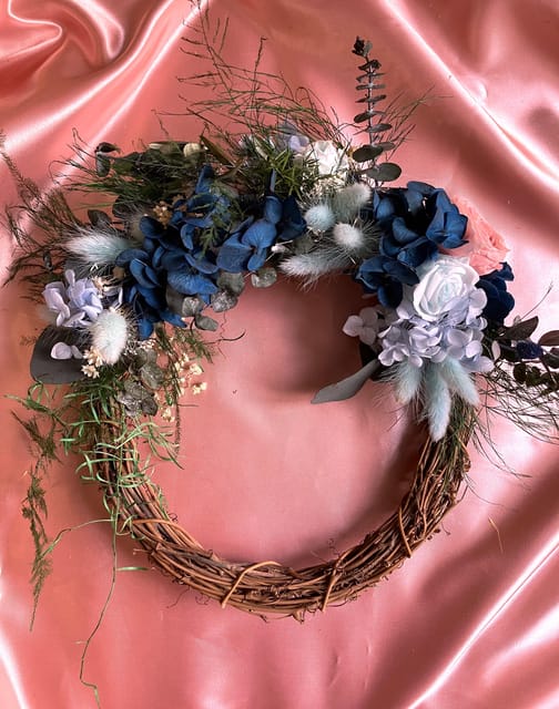 Create Your Dried Flower Wreath, Workshop In Paris - Booking Information