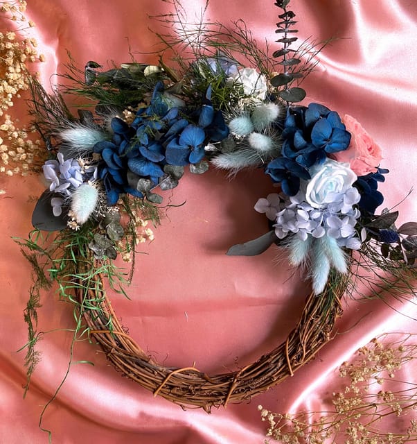 Create Your Dried Flower Wreath, Workshop In Paris - Reservation Options