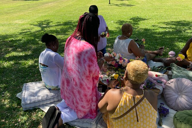 Creating Flower Crowns at a Picnic - Meeting and Pickup Details