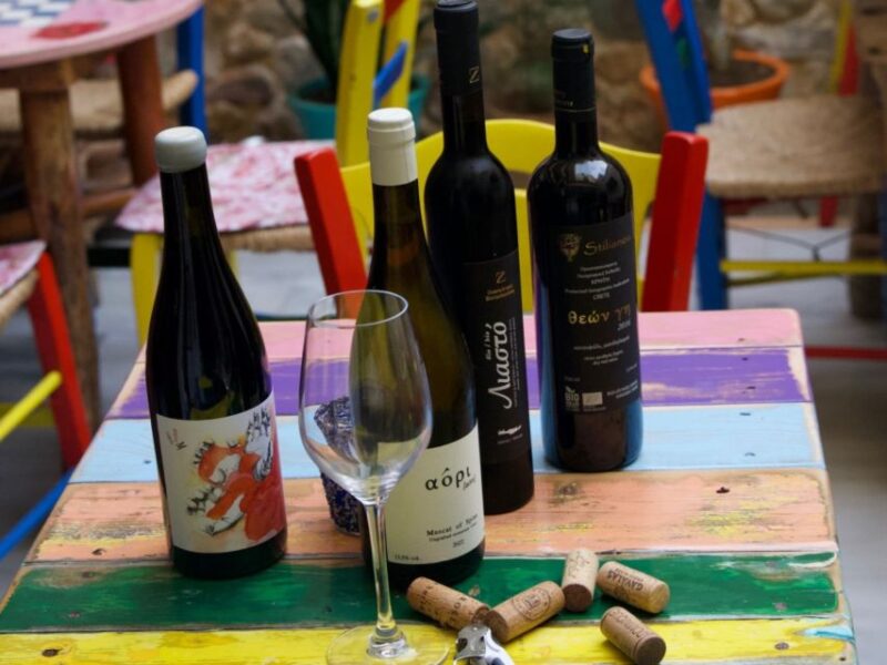 Cretan Wine Tasting, Hosted in English - Inclusions