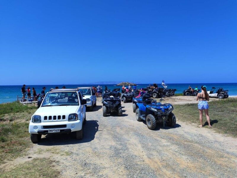 Crete :5h Safari Heraklion With Quad,Jeep,Buggy and Lunch - Inclusions