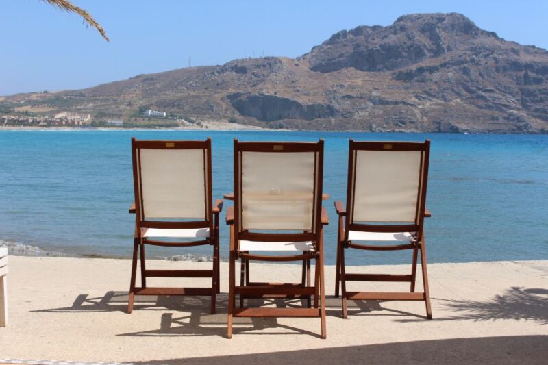 Crete: Day Trip to Sfakiá, Plakias and Kourtaliotiko Gorge - Relaxing at Plakias Village