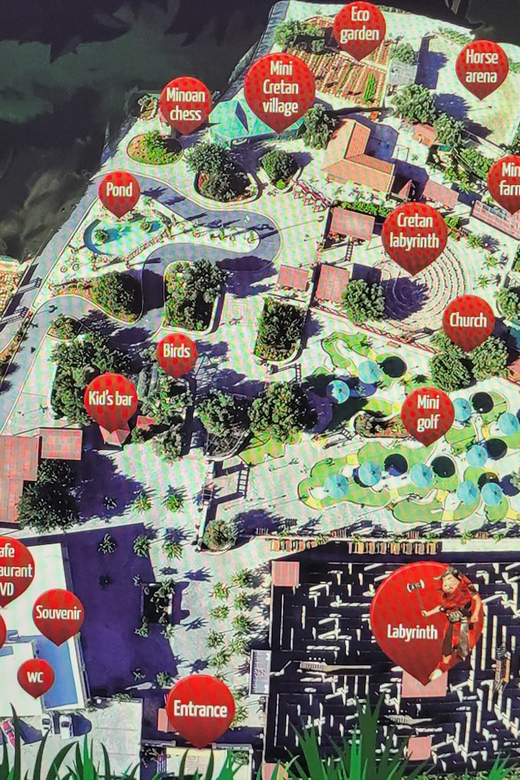 Crete: Day Trip to the Mythical Labyrinth Themed Park - Family-Friendly Park Features