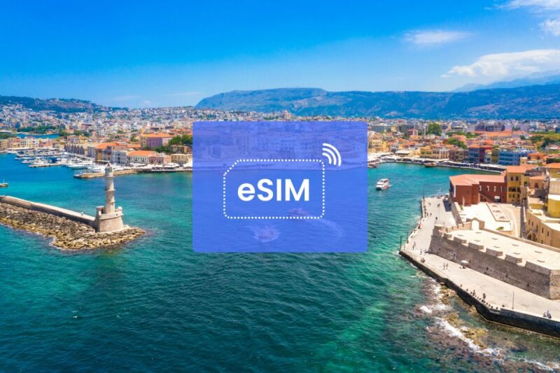 Crete-Heraklion: Greece/Europe Esim Roaming Mobile Data Plan - Key Features of the Esim Plan