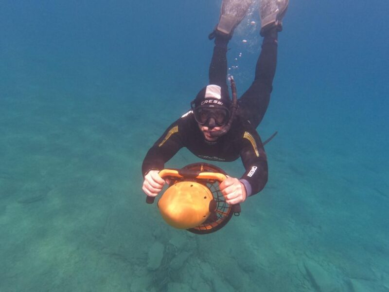 Crete: Heraklion Snorkeling Tour With Seascooter - Key Points