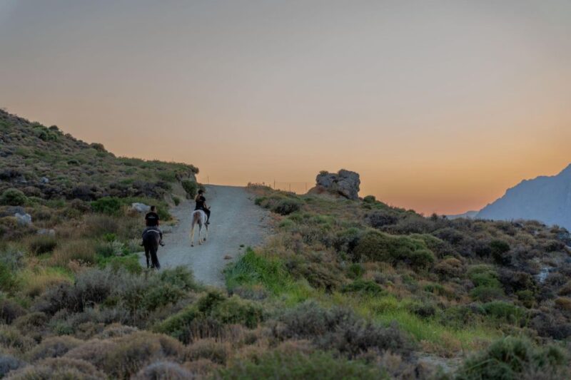 Crete Horse Riding: Mesmerizing Sunset Ride - Exploring Paligremnos Mountain
