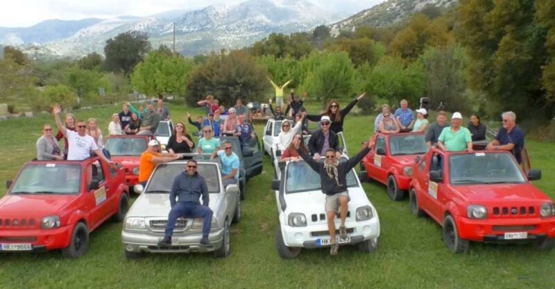 Crete: Island Jeep Tour With BBQ - Inclusions