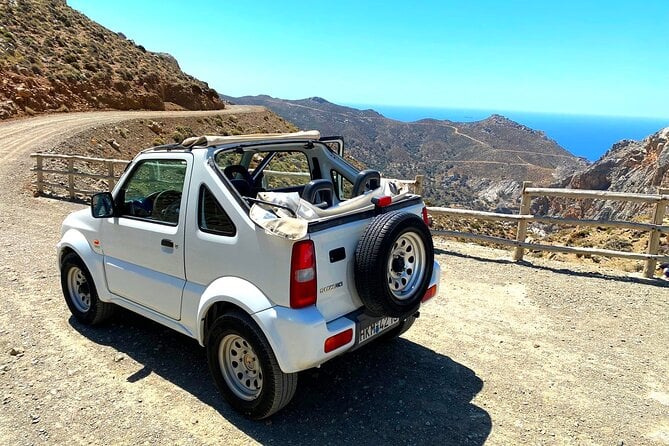 Crete: Jeep Safari, Mountains, Goat-Keeping & Cheese Making - Swimming at the Picturesque Tripitis Beach