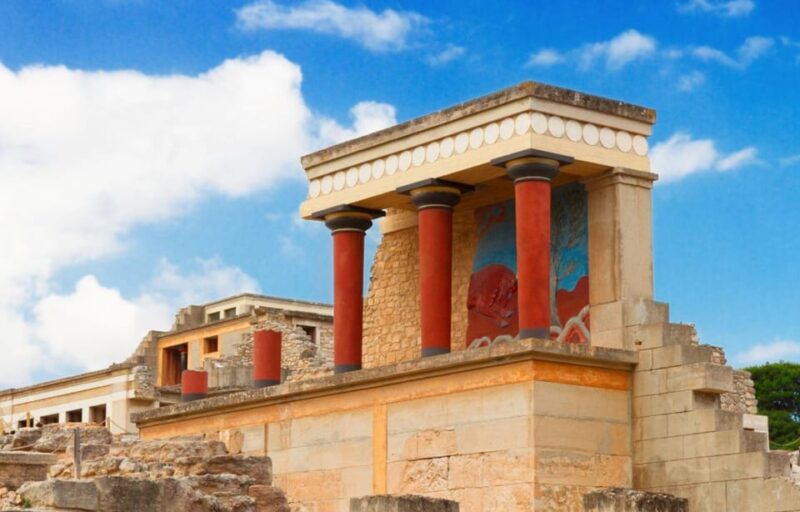 Crete: Knossos Palace and Archanes With Wine Tasting Tour - Palace of Knossos