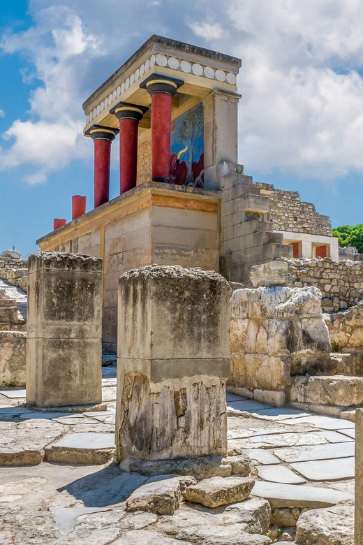 Crete: Knossos Palace & Heraklion Museum Private City Tour - Pickup and Transportation
