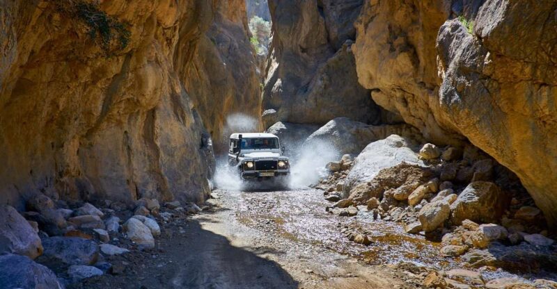 Crete: Land Rover Safari to Tripiti Gorge & Beach - Mount Juktas and Stunning Views