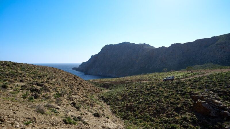 Crete: Land Rover Safari to Tripiti Gorge & Beach - Drive Through Vineyards to Village