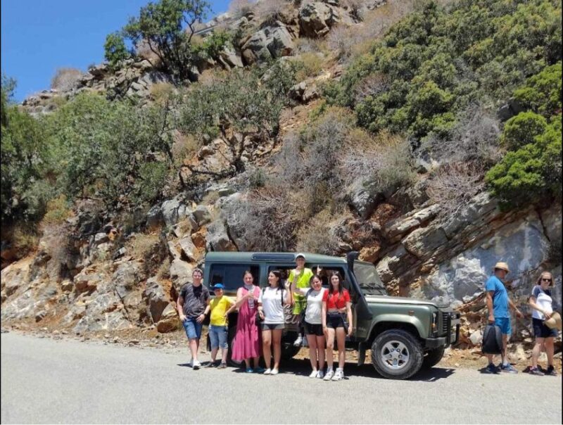 Crete: Landrover Safari Villages Tour With Local Snack - Key Points