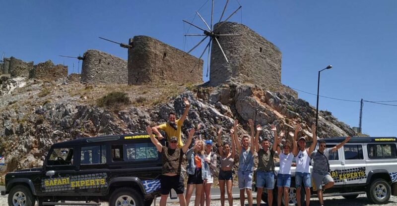 Crete: Lasithi Plateau and Cave of Zeus Off Road Safari Tour - Krasi - Authentic Cretan Lunch and Ancient Trees