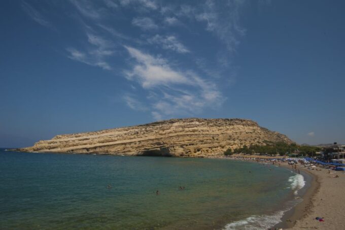 Crete: Matala Beach and Hippie Caves, Red Beach - Included Amenities and Costs