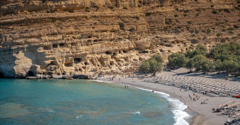 Crete: Matala Hippie Caves - Pickup and Transportation