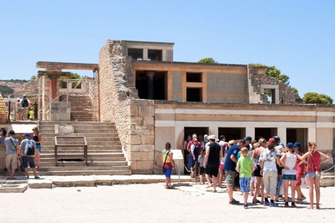 Crete: Palace of Knossos E-Ticket and Optional Audio Guide - Palace of Knossos History