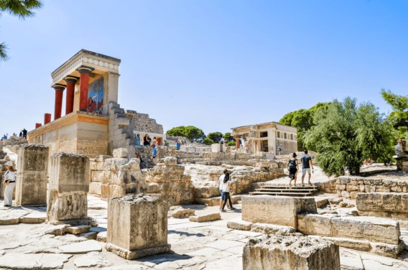 Crete: Palace of Knossos Entry Ticket & Optional Audio Guide - Key Points