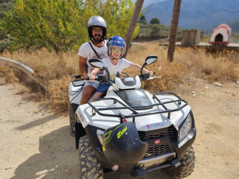 Crete: Quad Off-Road Tour to Villages With Hotel Transfers - Quad Bike Adventure