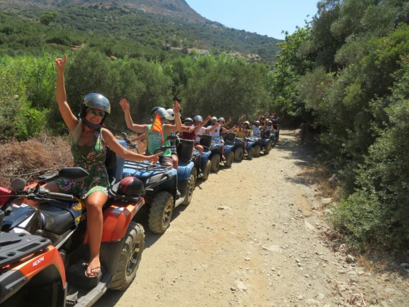 Crete: Quad Safari With Monastery, Malia Palace and Lunch - Cultural Experience