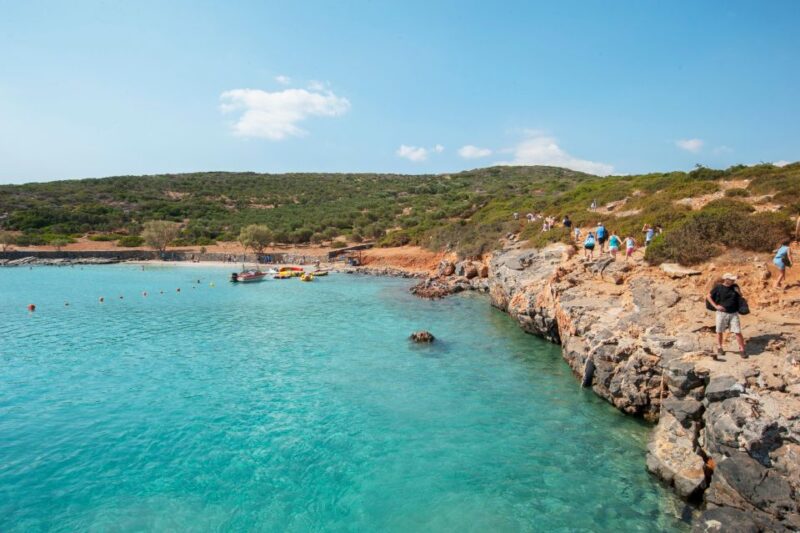 Crete: Spinalonga Boat Tour With BBQ & Agios Nikolaos - Kolokitha Beach
