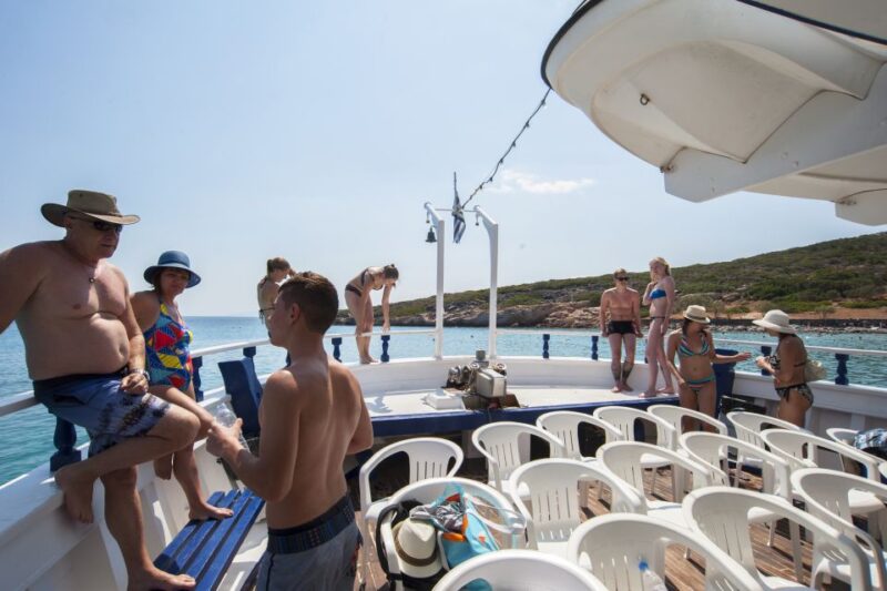 Crete: Spinalonga, Elounda, & Agios Nikolaos Boat Tour & BBQ - Transportation and Pickup