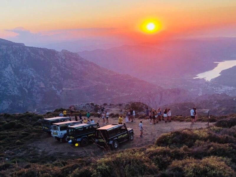 Crete: Sunset Safari - Sunset and Dinner Experience