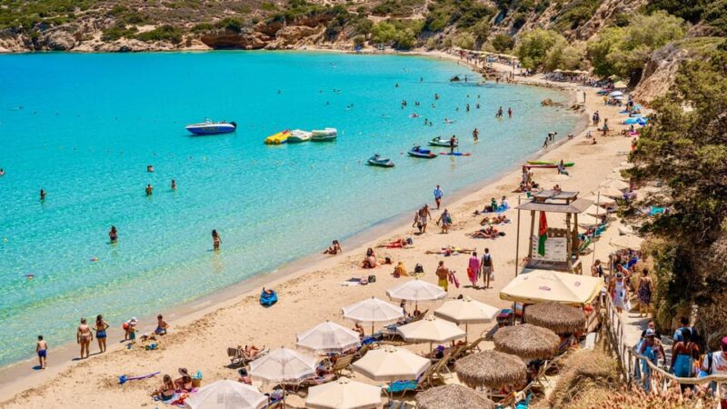 Crete: Voulisma Beach Day Trip - Serene Atmosphere
