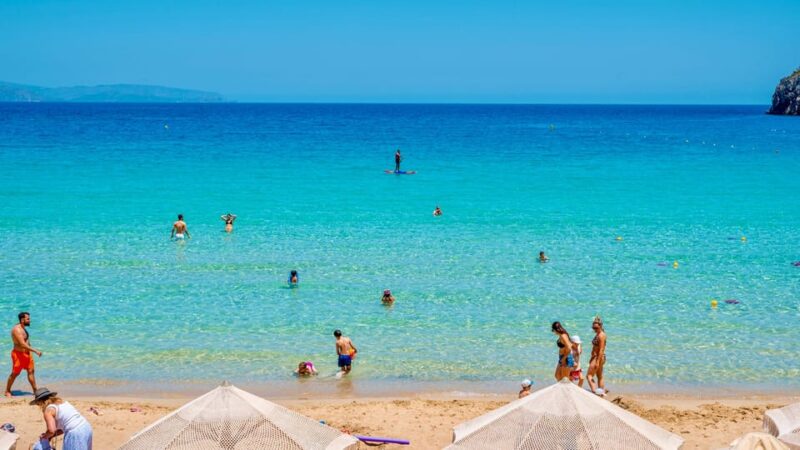 Crete: Voulisma Beach Day Trip - Guided Experience