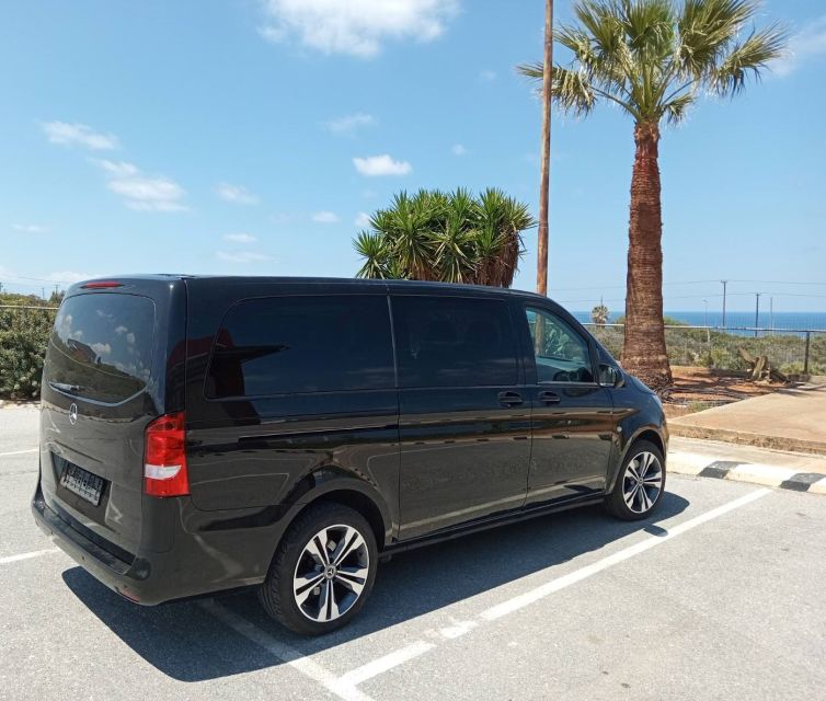 Crete:Private Transfer to and From Chania Ports and Airports - Vehicle Specifications
