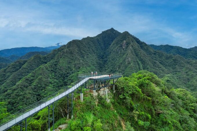 Cristal ViewPoint Walking Tour -Puerto Vallarta - Suspension Bridge Crossing