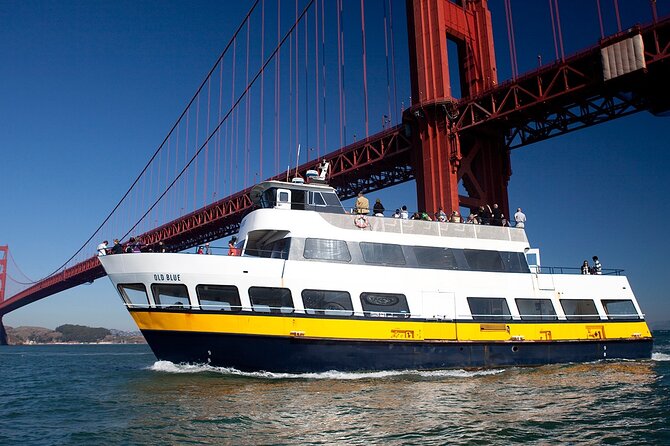 Cruise Around The Alcatraz + Golden Gate Bridge Hop-on Hop-off City Tour - Boat Tour of Alcatraz and Golden Gate Bridge