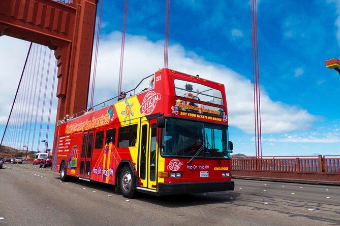 Cruise Around The Alcatraz + Golden Gate Bridge Hop-on Hop-off City Tour - Confirmation and Cancellation Information