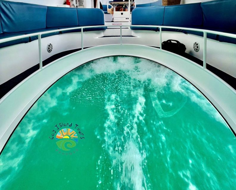 Cruise Ship Travellers Bahamas via Boat Semi-sub Glassbottom - Eco-Conscious Design