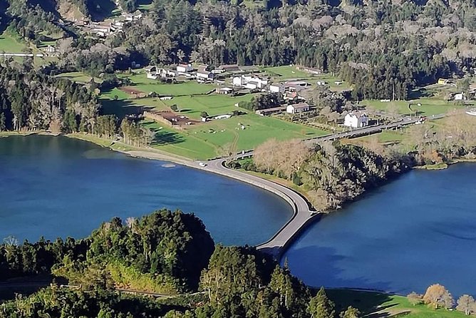 Cruise Travellers: Sete Cidades Volcano, The Blue & Green Lake - Scenic Volcano Exploration