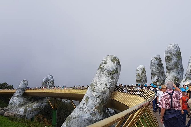 Cruiseship Trip to GOLDEN BRIDGE BA NA HILLS From CHAN MAY or TIEN SA Port - Tour Overview