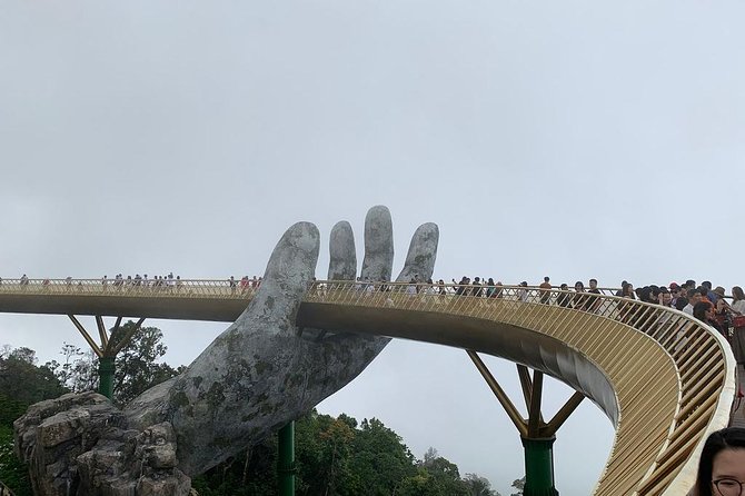 Cruiseship Trip to GOLDEN BRIDGE BA NA HILLS From CHAN MAY or TIEN SA Port - Booking Information