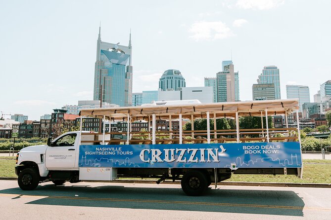 Cruising Nashville Narrated Sightseeing Tour by Open-Air Vehicle - Meeting and Pickup