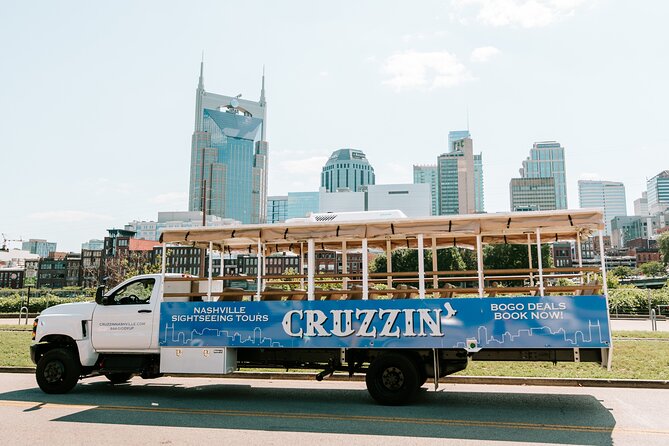Cruising Nashville Narrated Sightseeing Tour by Open-Air Vehicle - Reviews and Ratings