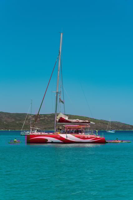 Cruising on a Sailing Maxi-Catamaran - Afternoon Sailing and Final Stop